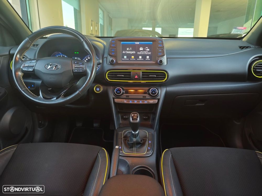 Hyundai Kauai 1.0 T-GDi Pele/Tecido Lima - 5
