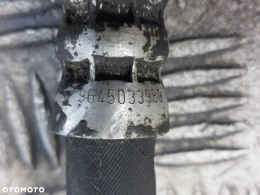 PRZEWÓD WSPOMAGANIA CIŚNIENIOWY BERLINGO PARTNER I LIFT 1.9 D 9645033980 - 2