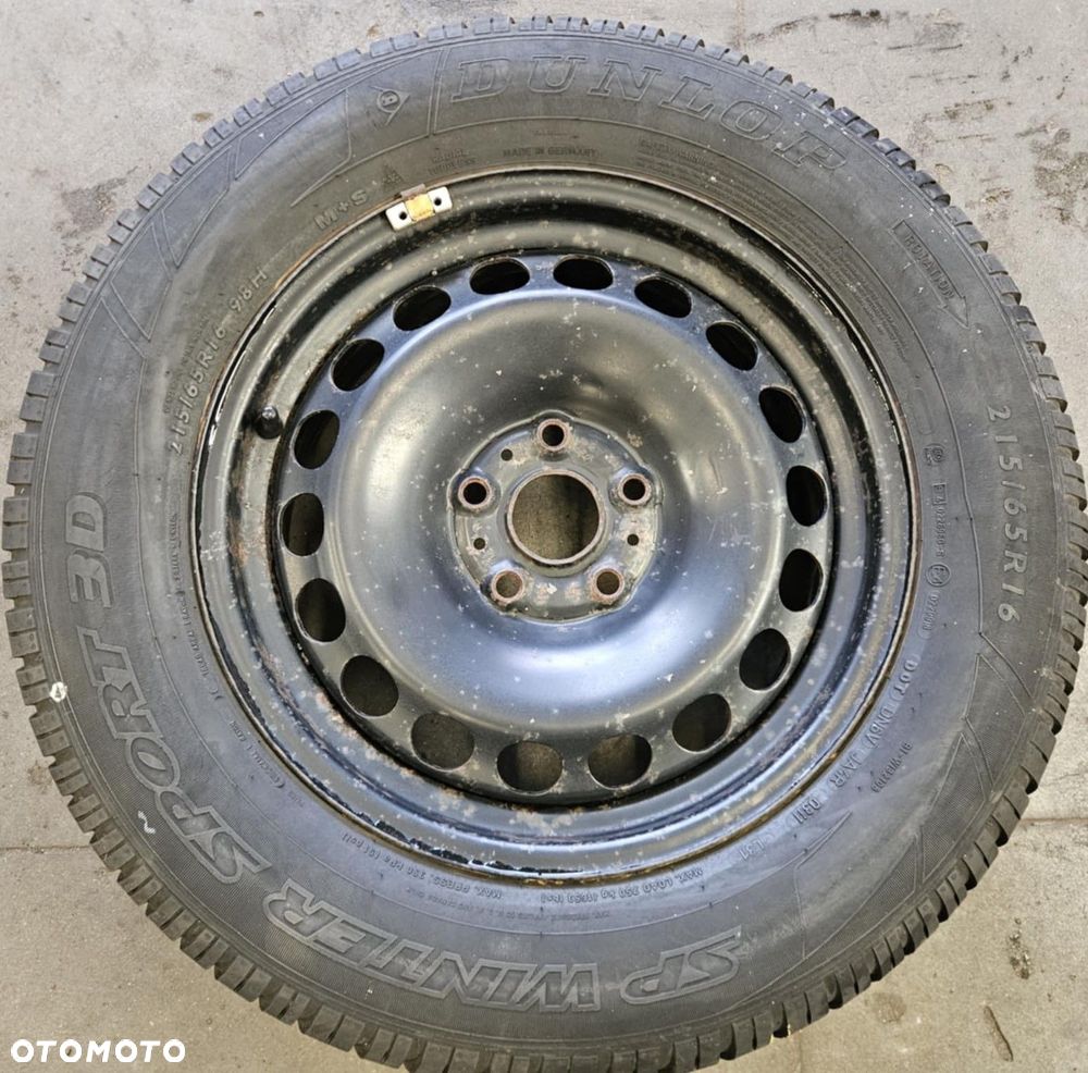 4x Felgi używane stalowe VW 6.5 x 16 5x112 ET33 Sharan Alhambra [547] - 2