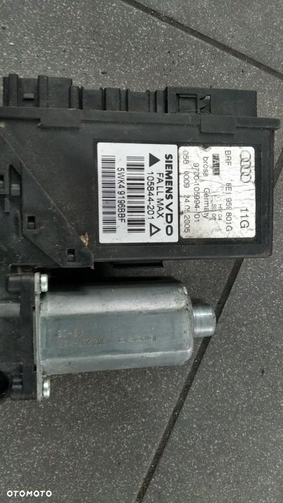 MODUŁ SILNICZEK PODNOSZENIA OPUSZCZANIA SZYB AUDI A4 B6 B7 8E1959801G - 2