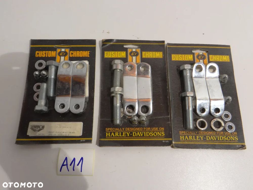 Harley Davidson Evo Softail Fatboy mocowanie podnóżków pasażera A11