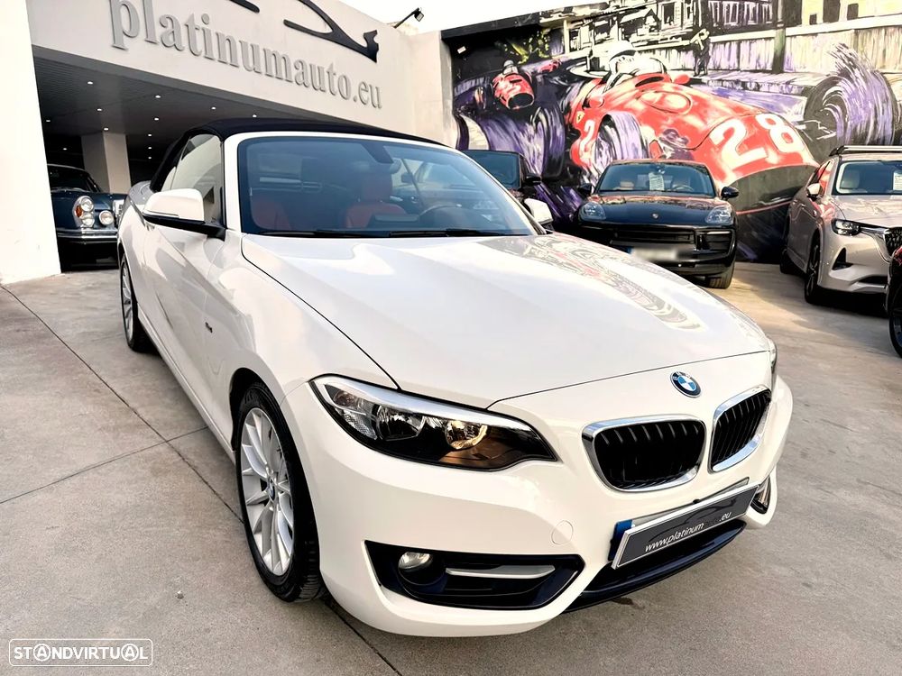 BMW 218 i Cabrio Line Sport Auto - 1