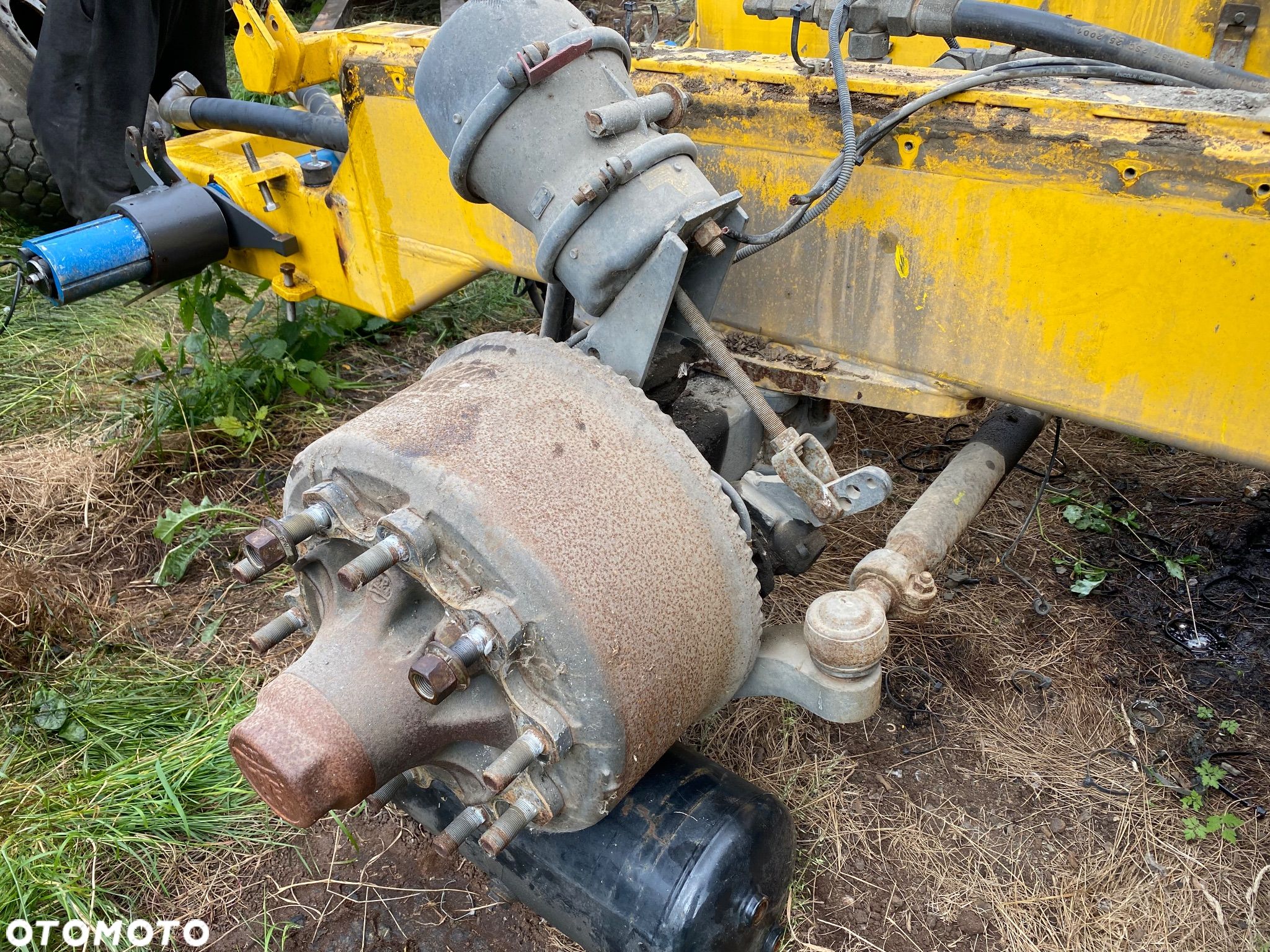 Oś skrętna BPW S 90 TDB 0007 naczepa przyczepa zamiatarka - 1