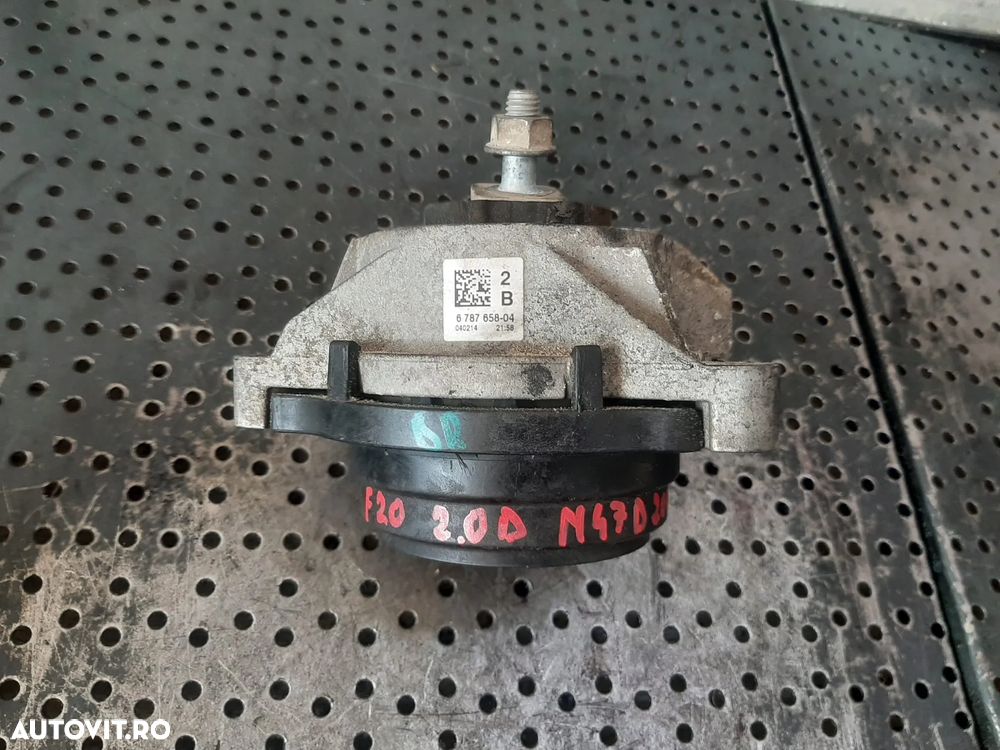 suport motor dreapta 2.0 d n47d20c bmw seria 1 f20 f21 seria 3 f30  f31 6787658-04 - 2