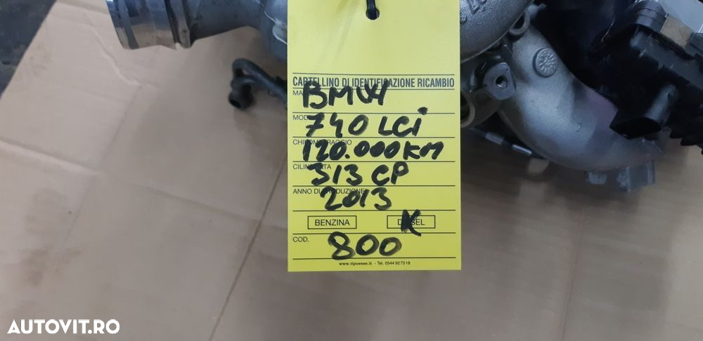 Turbina Biturbo BMW Seria 7 F01 4.0 D 2013 - 6
