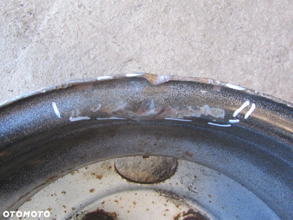 mitsubishi canter fuco felga stalowe 16" prostowana - 4