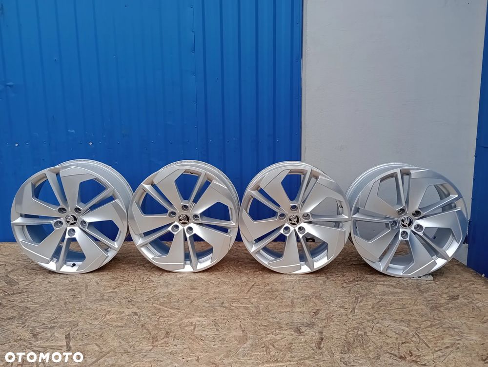 FELGI ALUMINIOWE 5x112 R18 ET48 7,5J SKODA OCTAVIA SUPERB YETI KAROQ - 3