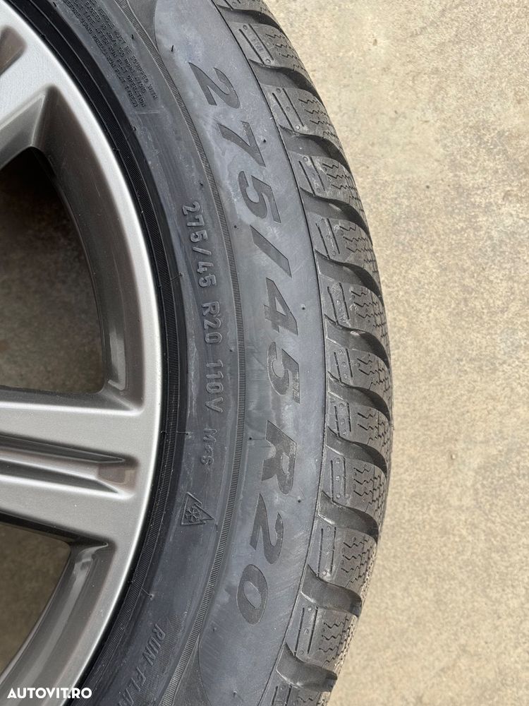 Vând jante originale BMW G05-G06 pe 20” cu anvelope de iarnă noi - 9