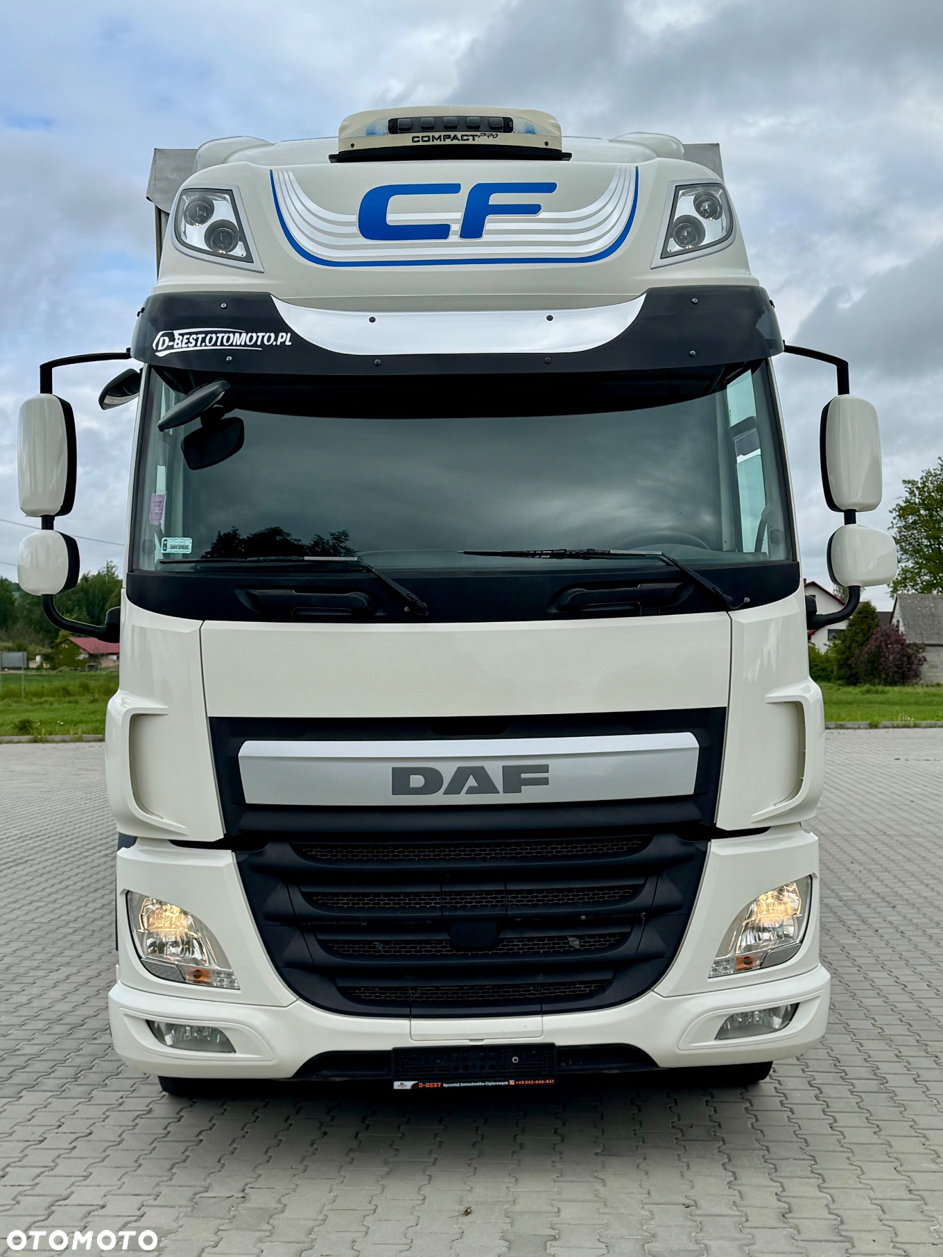 DAF CF 320 / FIRANKA / 24 EUROPALETY / SYPIALKA / AUTOMAT / KLIMA POSTOJOWA / 8 960 KG ŁADOWNOŚCI / 2017 ROK - 7