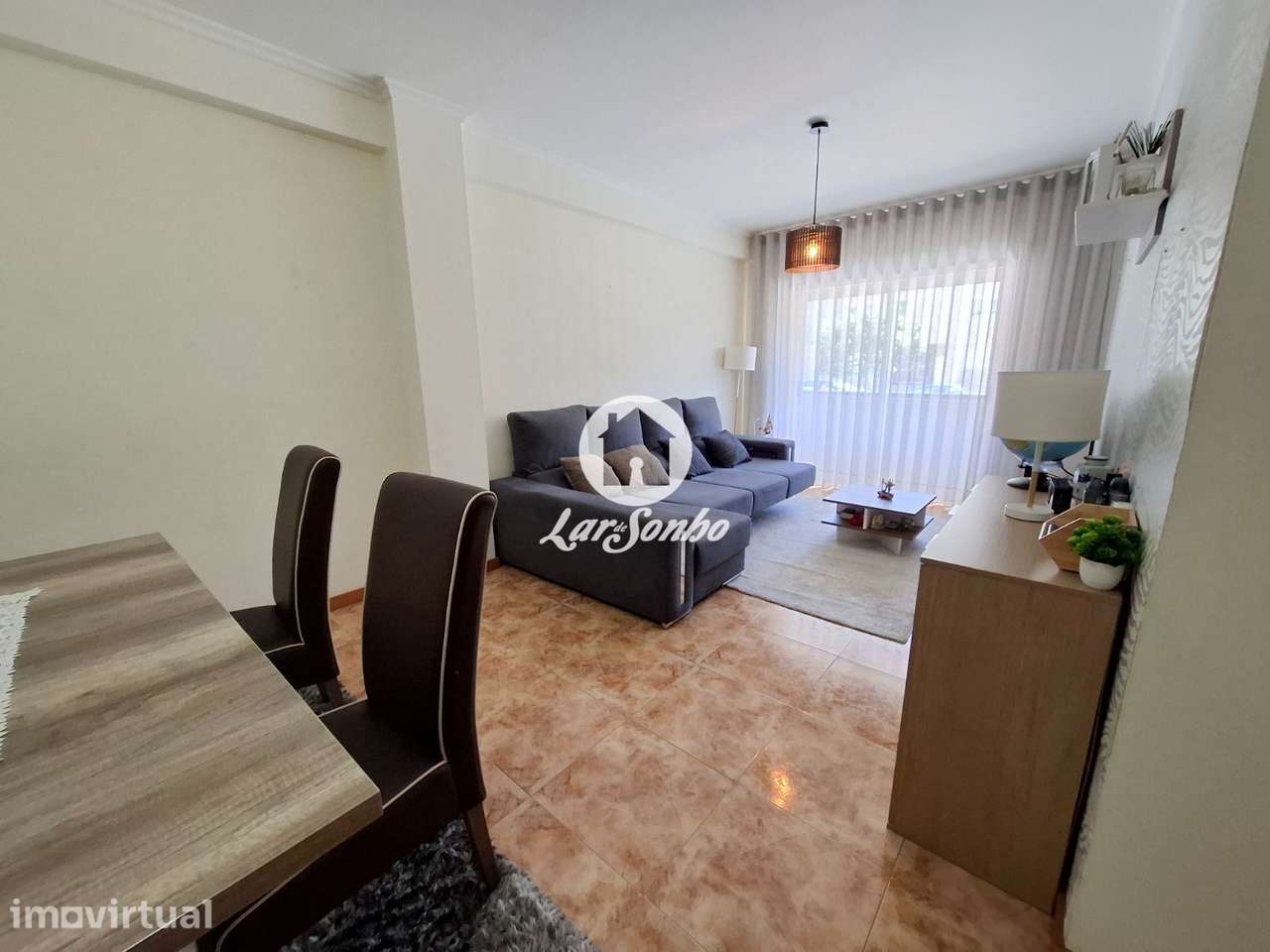 Apartamento T2 c/ garagem fechada e terraço a 200 metros da praia |... - Grande imagem: 3/17