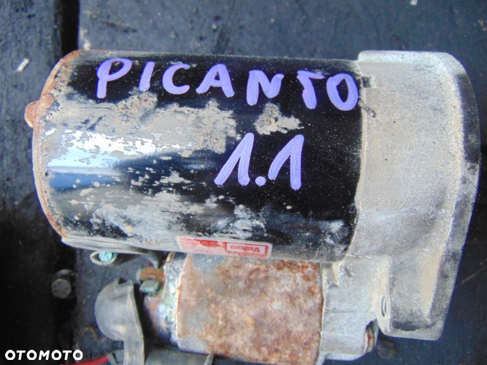 Rozrusznik Kia Picanto 1,1 benzyna 2005 rok - 1