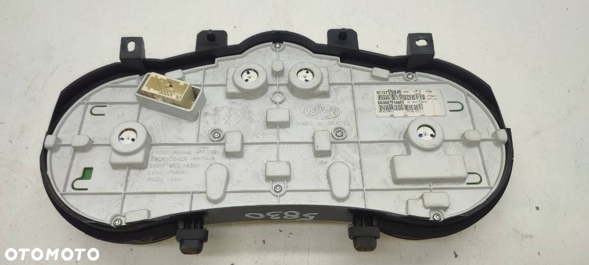 LICZNIK ZEGARY PEUGEOT 206 PLUS 1.4 HDI EUROPA 9673795980 - 3
