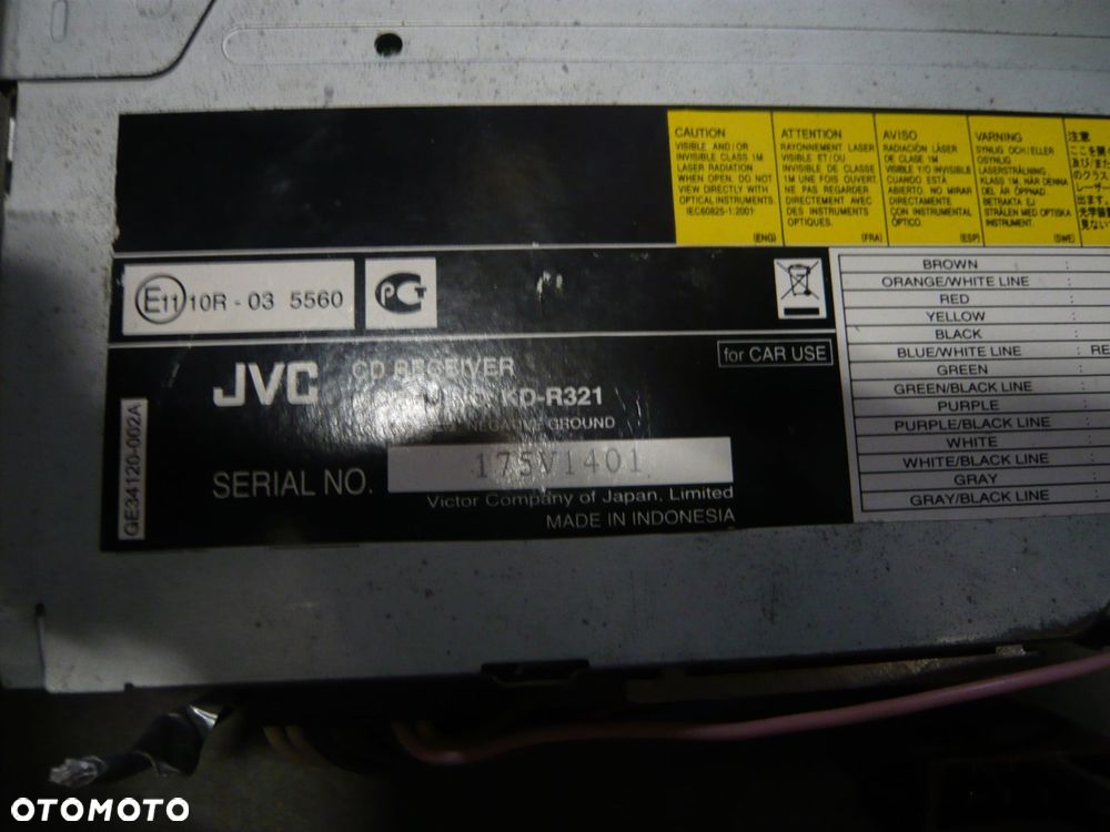 radio cd kd-r321 jvc - 3