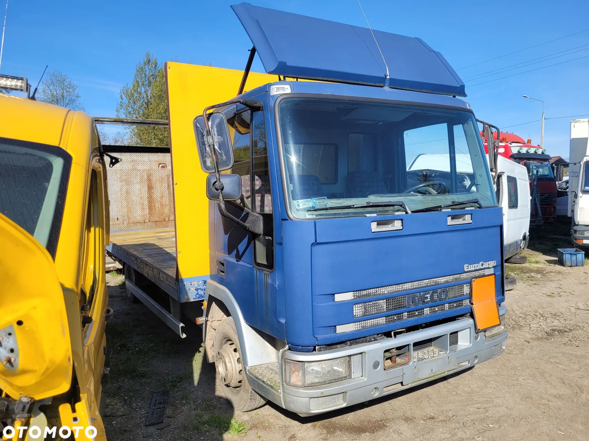 iveco eurocargo 75e14 silnik 3.9td 8040.45 skrzynia sanki belka przód tył wahacz zacisk zwrotnica - 1
