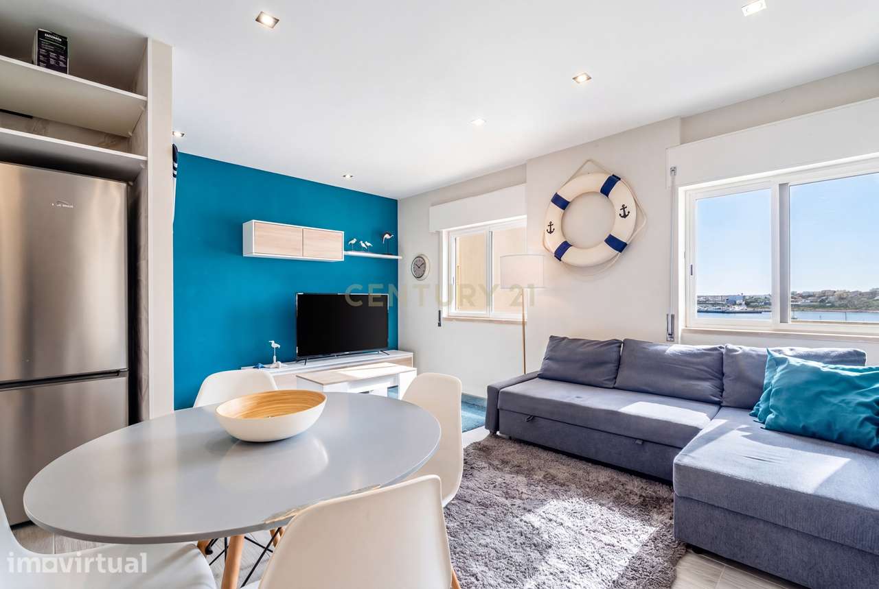 Apartamento T1 com Vista Rio Deslumbrante | AL | Terraço Comum | Estac - Grande imagem: 4/31