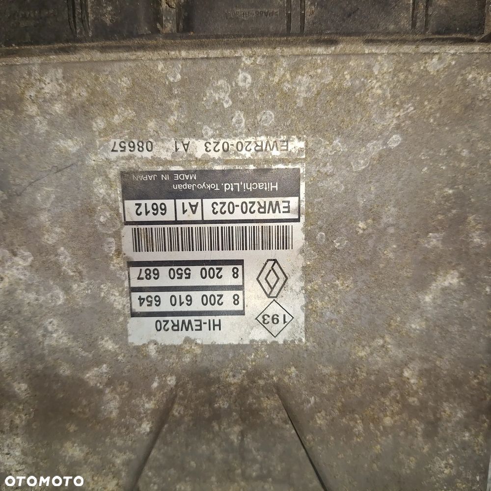 STEROWNIK KOMPUTER RENAUL ESPACE IV 8200610654 0200550687 3,5 V6 - 2