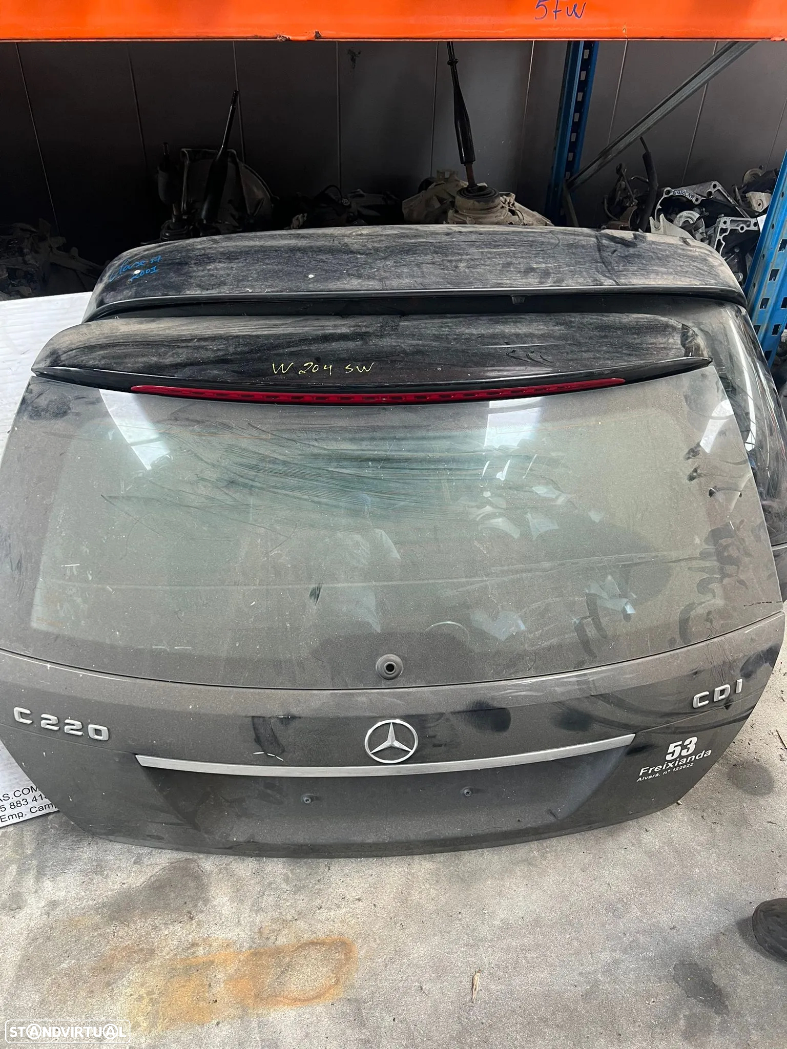 Tampa mala Mercedes-Benz W211 ano 2008 - 4