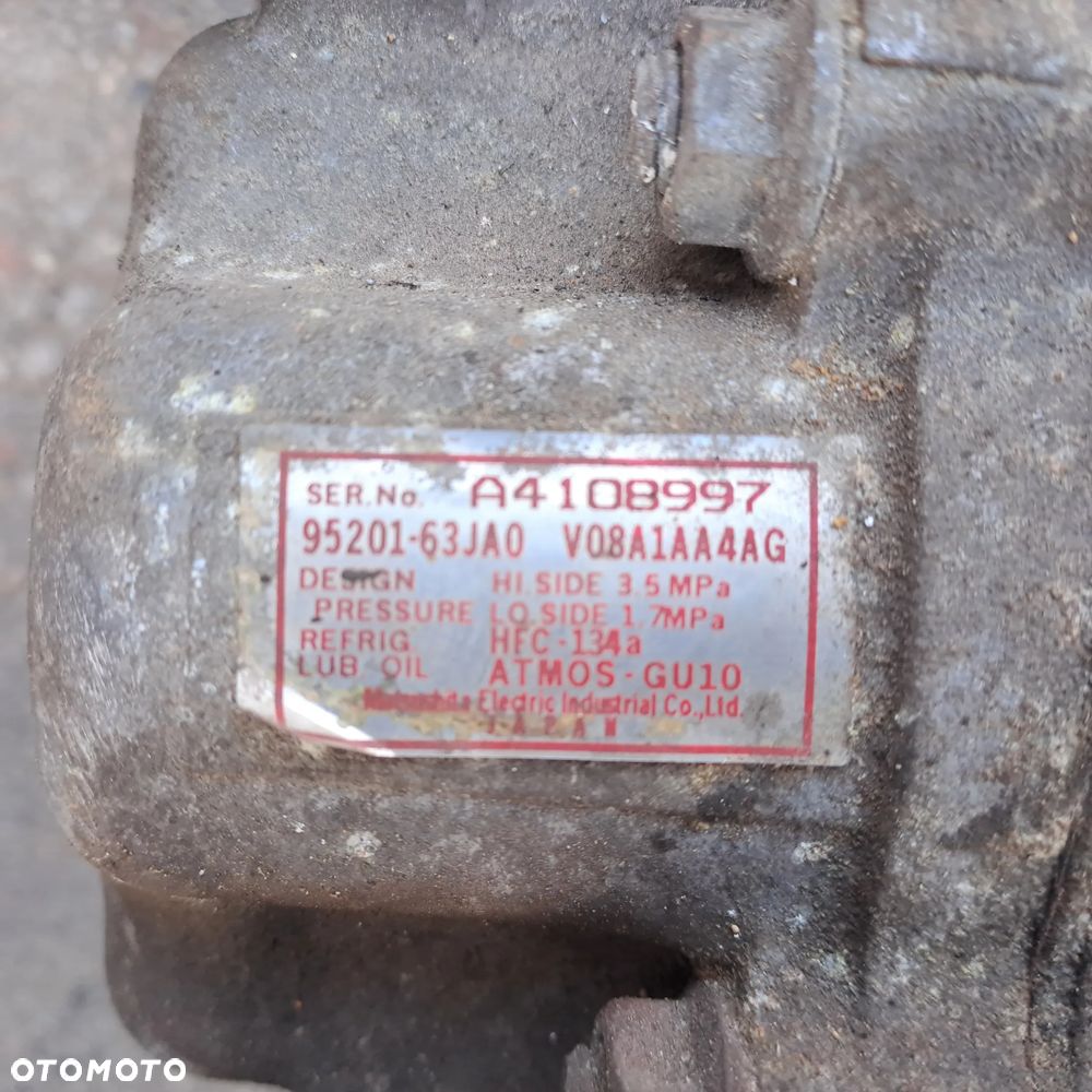 Suzuki Swift 1.3 kompresor klimatyzacji A4108997  95201-63JAQ - 4
