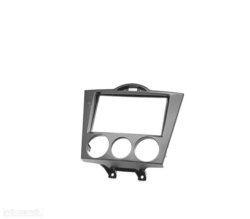 MOLDURA ADAPTADOR PRETO BRILHANTE PARA RADIO 2-DIN PARA MAZDA RX-8 03-08 AIRE ACONDICIONADO MANUAL - 5