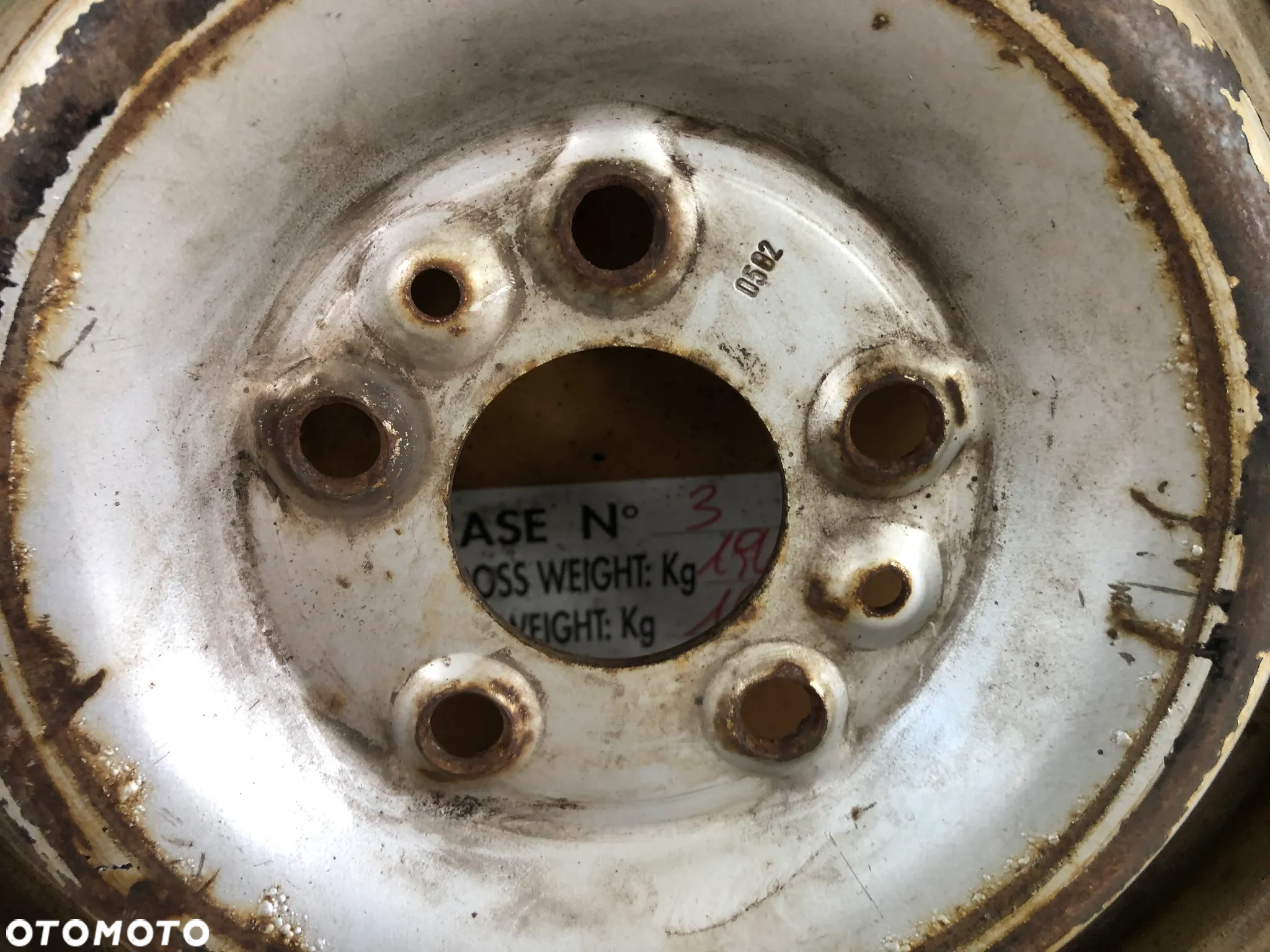 Koło Zapasowe Felga Citroen Jumper 5x120 71MM ET 68 195/70 R15C 7 MM 2019R - Gwarancja Wysyłka - 9