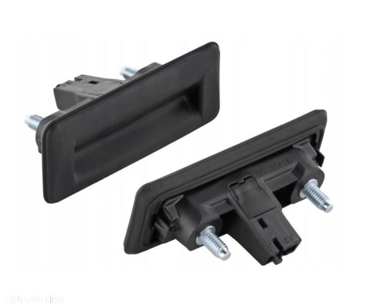 Buton apasare blocare portbagaj Audi A1 8X, 2010-2018, Skoda Fabia 5J, 2007-2015; Roomster/Praktik 5J, 2006-; Superb 3T, 2008-2015, Yeti 5L, 2009-, VW Golf V 1K, 2003-2009 model Estate Variant, - 1