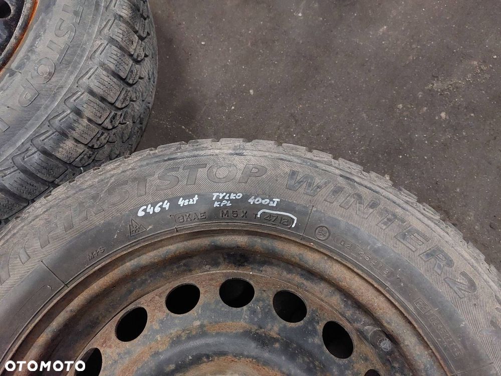 KOŁA FELGI OPONY ZIMOWE 4SZT 5x112 6Jx15 195/65R15 MERCEDES 1244000602 - 3