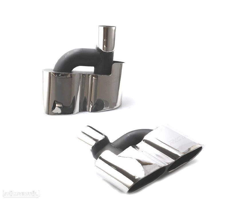 PONTEIRA DE ESCAPE ESPECÍFICA MERCEDES S W221 05-13 LOOK AMG - 2