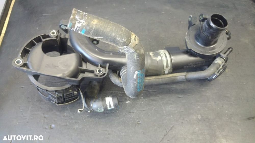 Termostat cu suport filtru motorina 2.2 cdi 651924 mercedes e-class w212 a6512000356 a6512002830 - 3