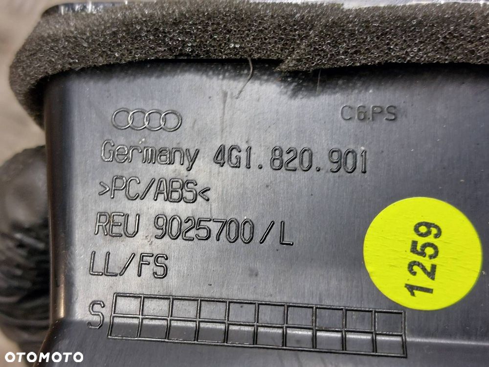 KRATKA NAWIEWU ŚRODKOWA LEWA PRAWA KANAŁ POWIETRZA AUDI A7 4G - 6