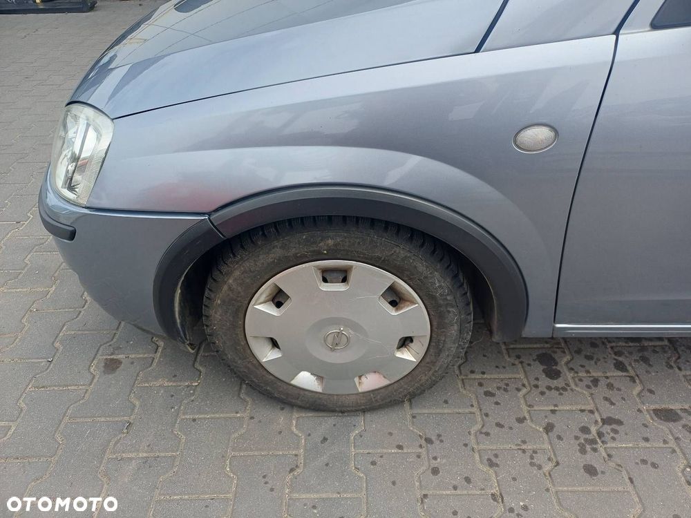 KOMPLETNY PRZÓD OPEL CORSA C LIFT Z163 MASKA ZDERZAK BŁOTNIKI LAMPY - 7