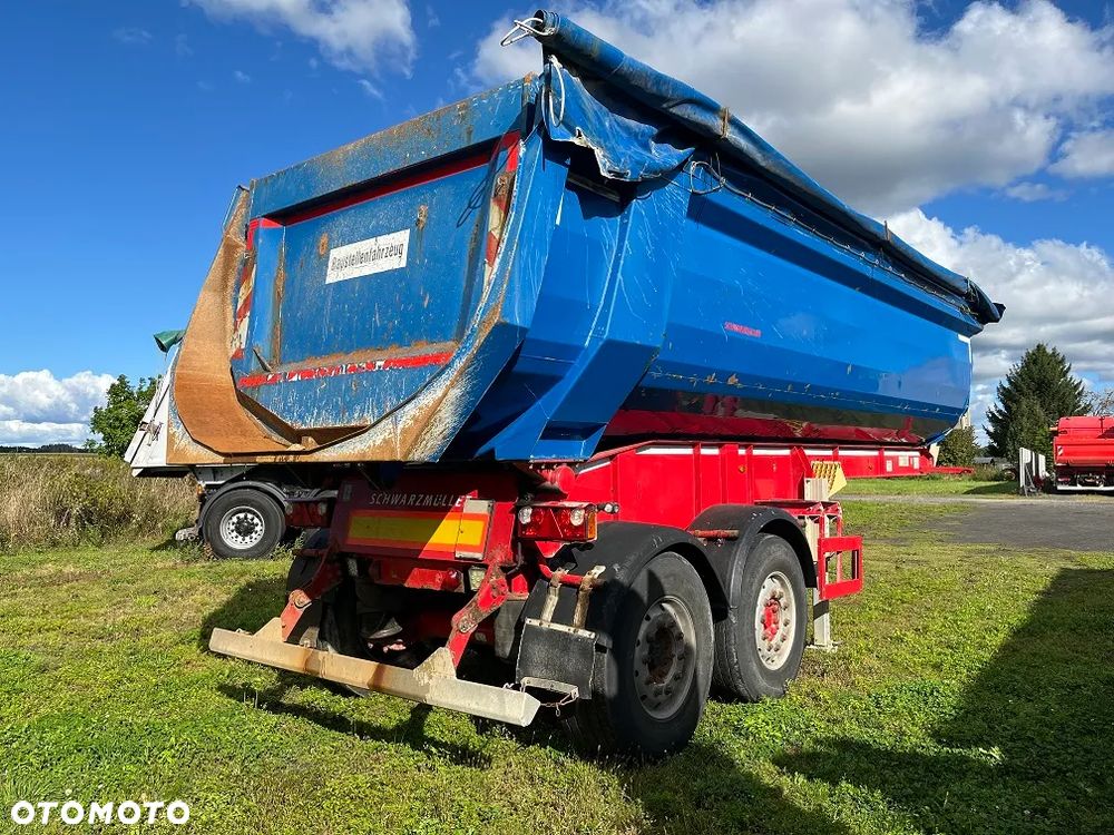 Schwarzmuller K-Serie Hardox 2 osie stalowa naczepa wywrotka - 1