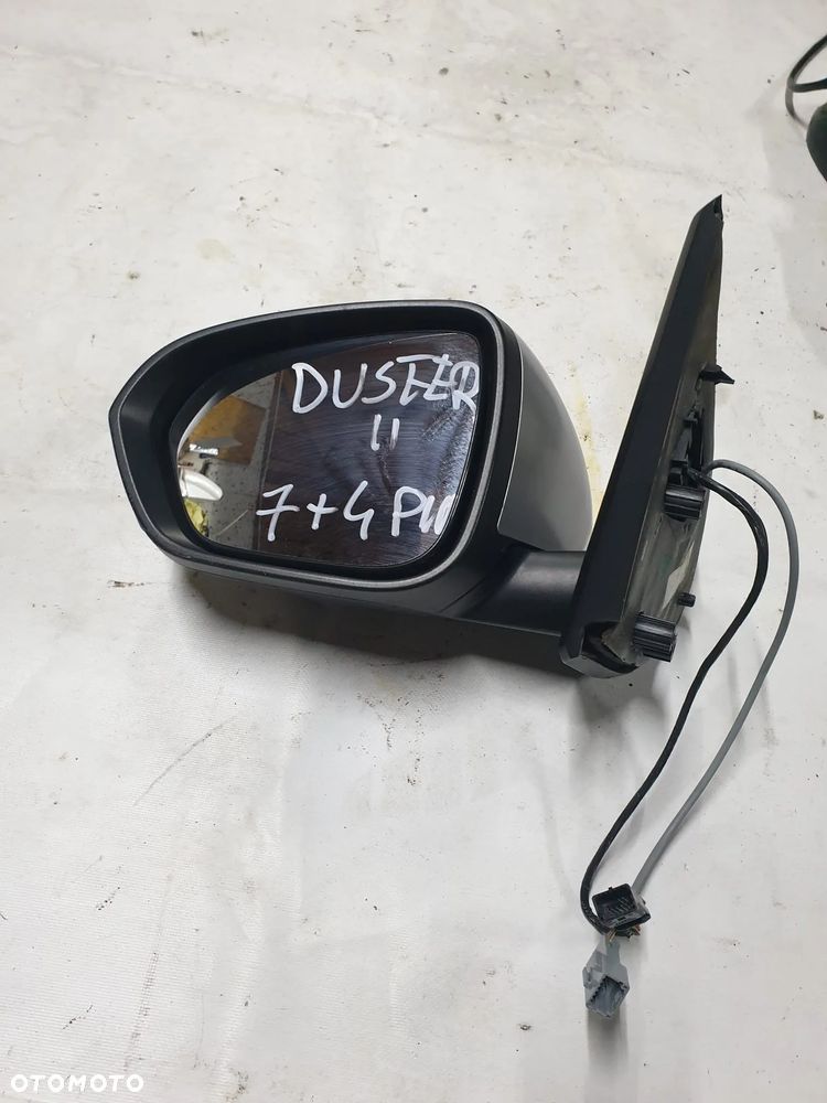 Lusterko Lewe Dacia Duster II 7+4 PIN 11pin Kamera Asystent Europa Stan Idealny - 1