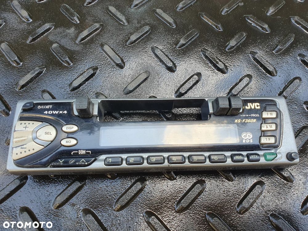 RADIOODTWARZACZ RADIO SAMOCHODOWE PANEL RADIA JVC KS-F360R 40Wx4 - 1