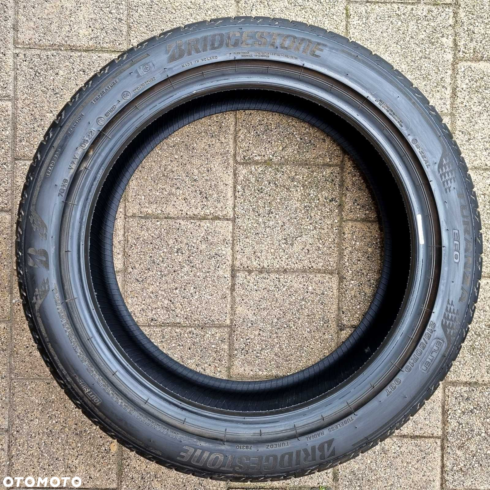 Bridgestone Turanza ECO 215/50R19 93T +B-Seal Enliten FR Rok 2022 Nowe - 8