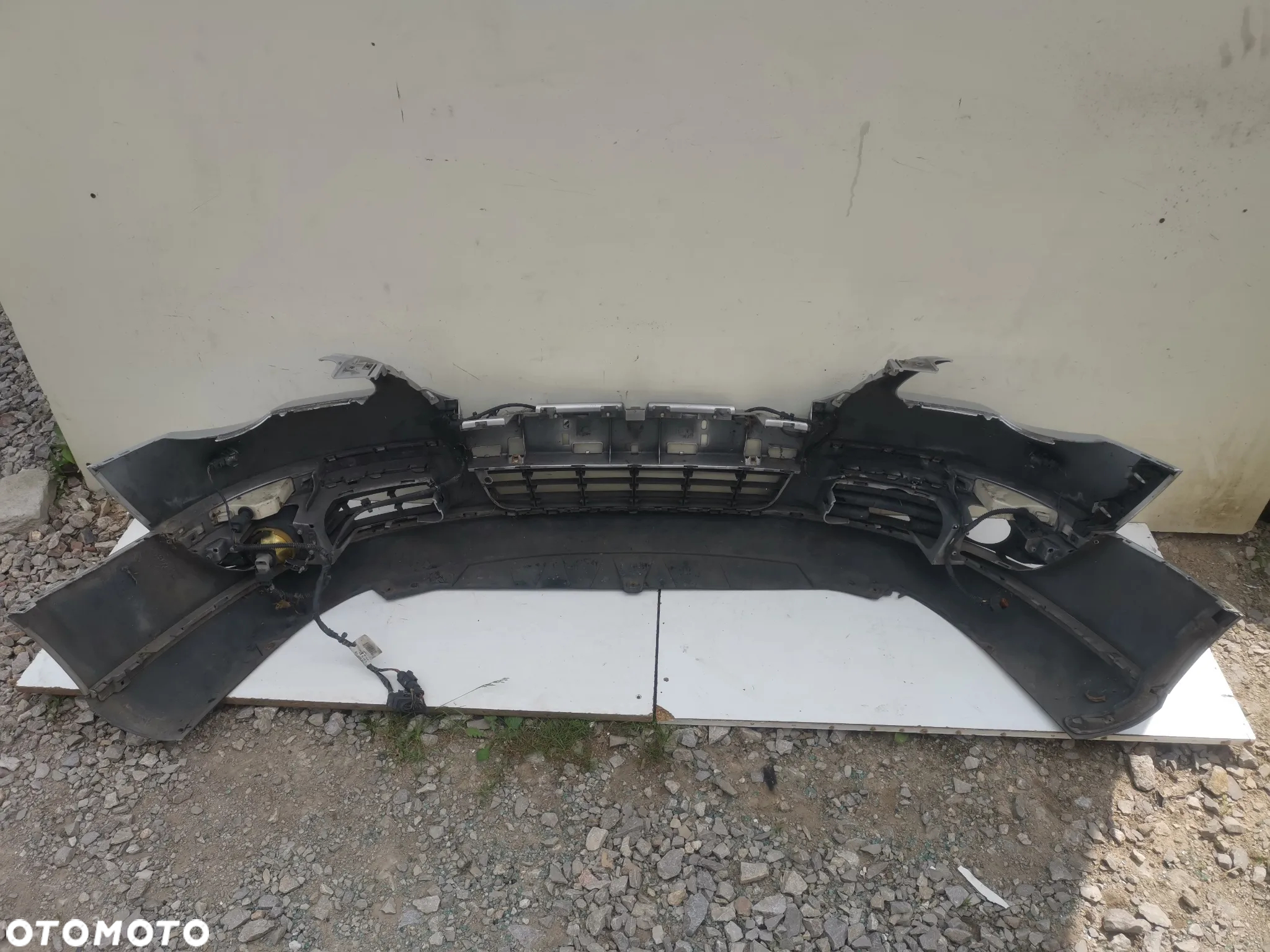 ZDERZAK PRZEDNI PRZÓD VW PASSAT B6 LA7W PDC KOMPLETNY - 9
