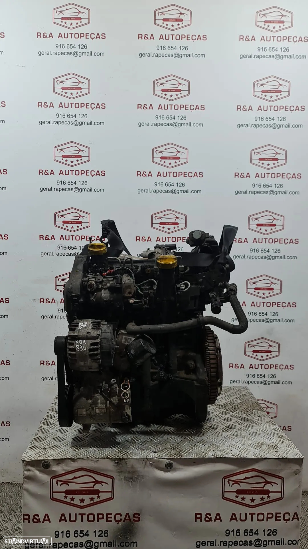 Motor Completo Renault Megane 3 III 1.5 DCI Ref K9K830 - 3