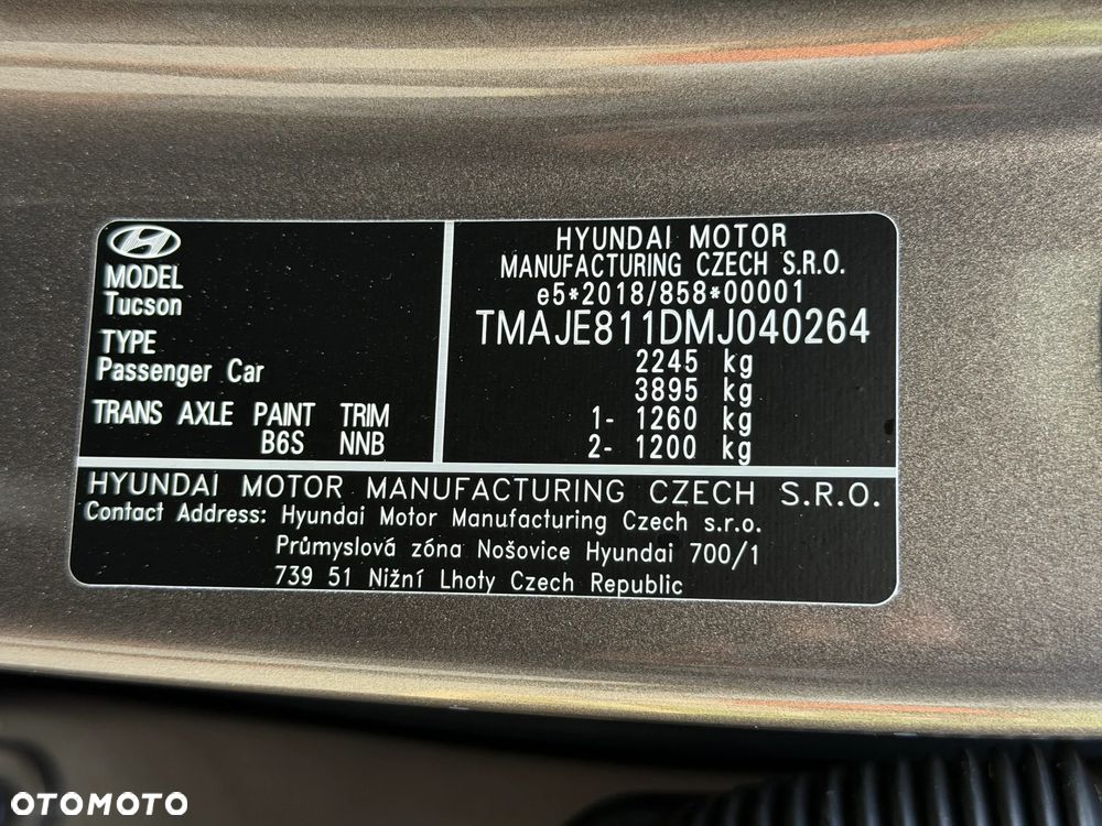 Hyundai Tucson 1.6 T-GDi HEV Platinum 4WD - 39