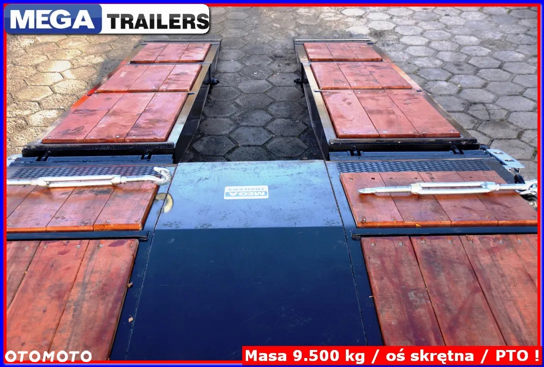 Mega Niskie podwozie 9,25 m + balkon 3,75 m, H=0,91 m NAJZDY !! - 24