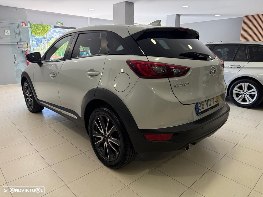 Mazda CX-3 1.5 Sky.Excellence HT Leather White Navi - 4
