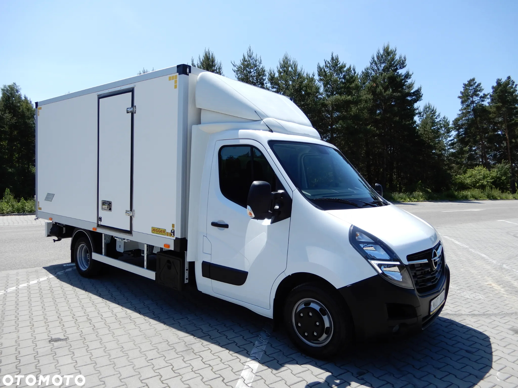 Opel MOVANO 2.3 CDTi 163 KM Bliźniak Kontener 4.26 CM 8 E.Palet JEGGER Boczne Drzwi 800 Kg Ładowność WZMACNIANY 60 Tys Przeb Stan Auta Jak NOWY - 8
