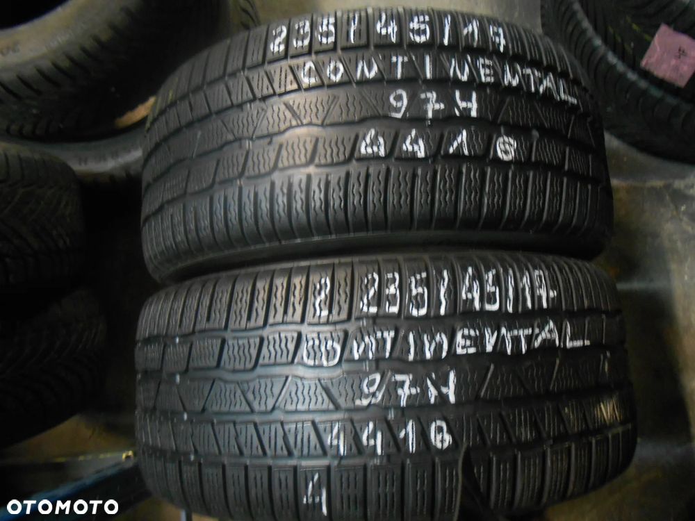OPONY 235/45R17 CONTINENTAL CONTI WINTER CONTACT TS 830P DOT 4416 7.2MM - 1
