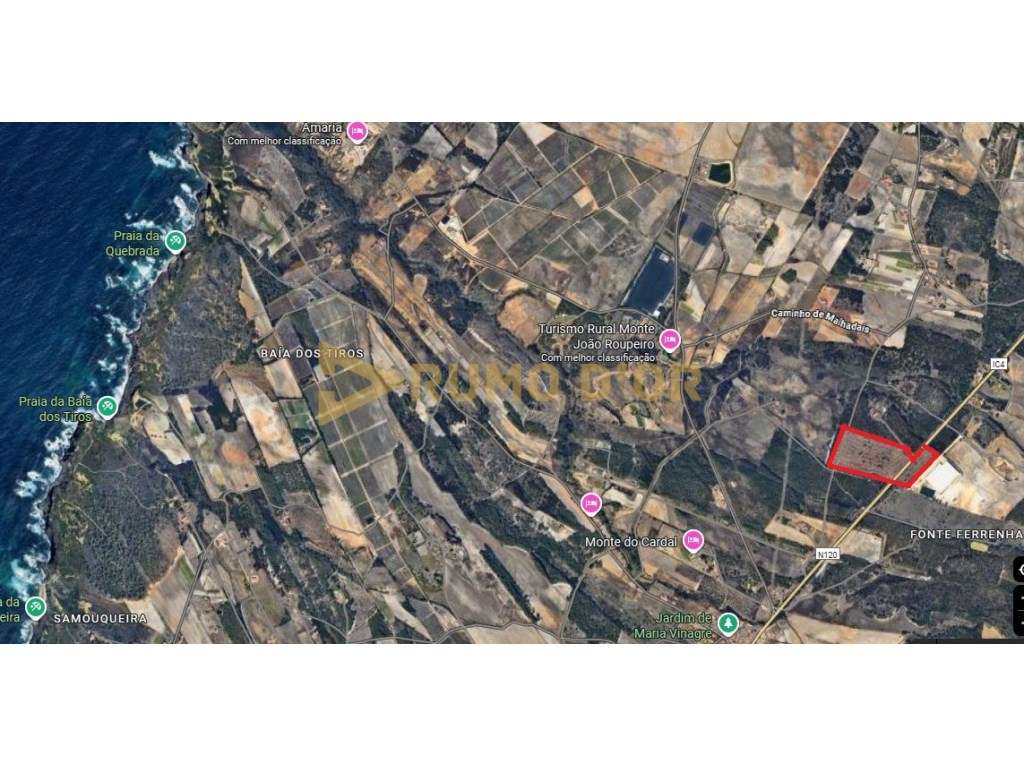 Terreno rústico em Odeceixe, Aljezur com 6,656 ha - Grande imagem: 2/4