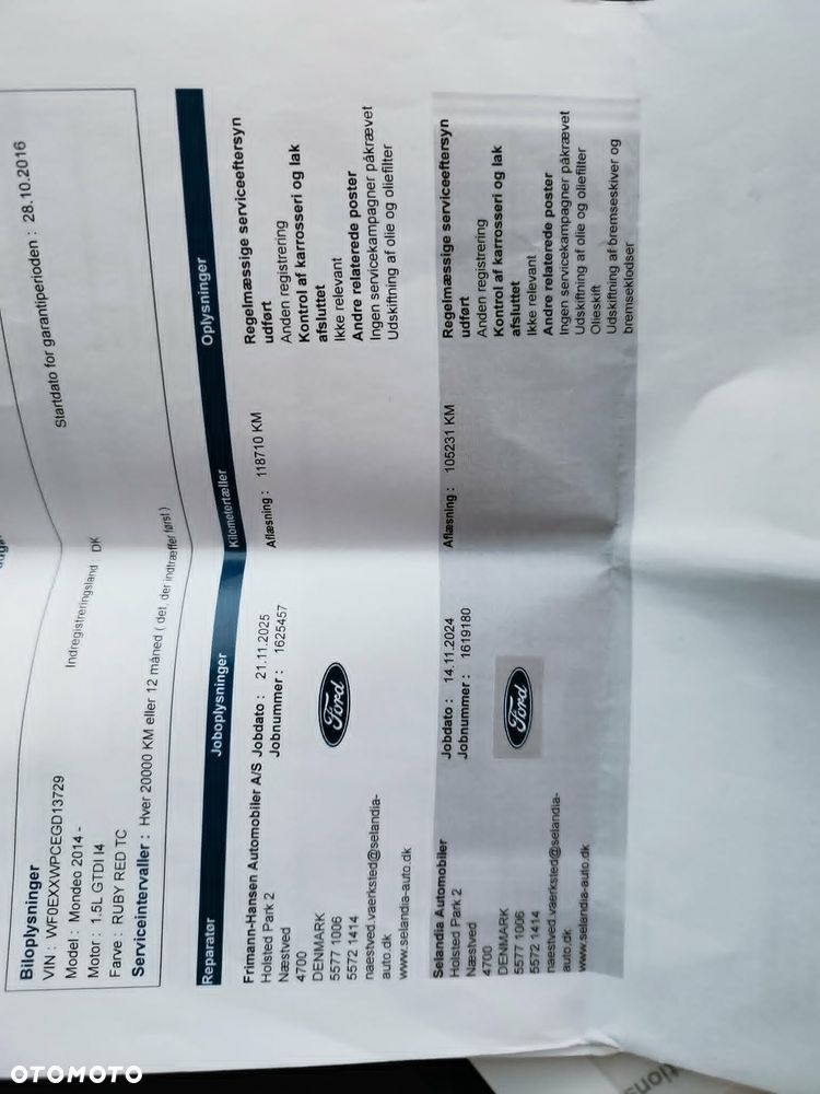 Ford Mondeo 1.5 EcoBoost Titanium - 13