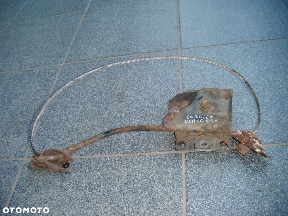 toyota corolla verso 05r mechanizm winda koła zapasowego - 1