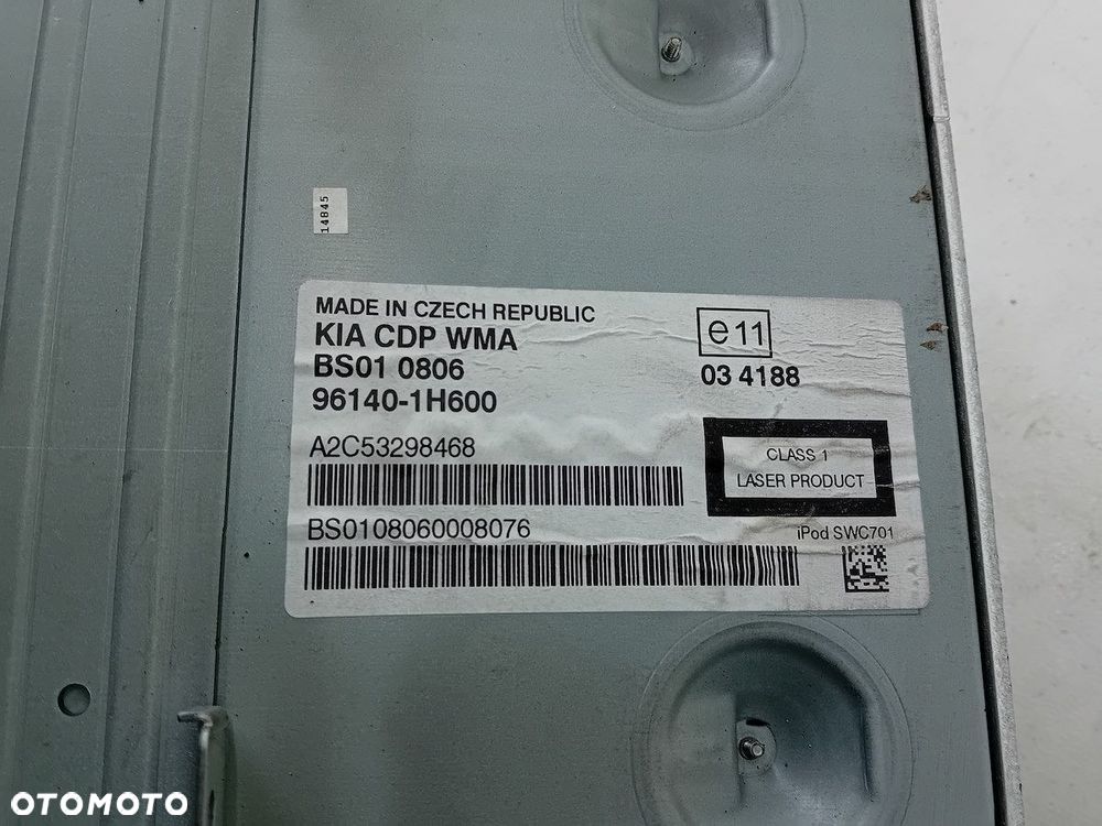 RADIO  KIA PRO CEE'D 96140-1H600 - 7