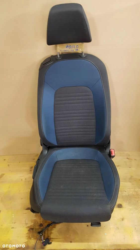 vw scirocco 1k8 fotel pasażera prawy przód eu - 1