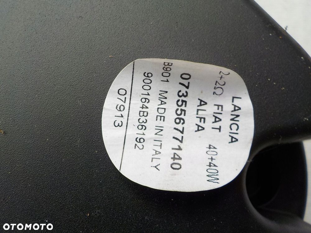 głośnik subwoofer fiat 500L 2013r 07355677140 - 2