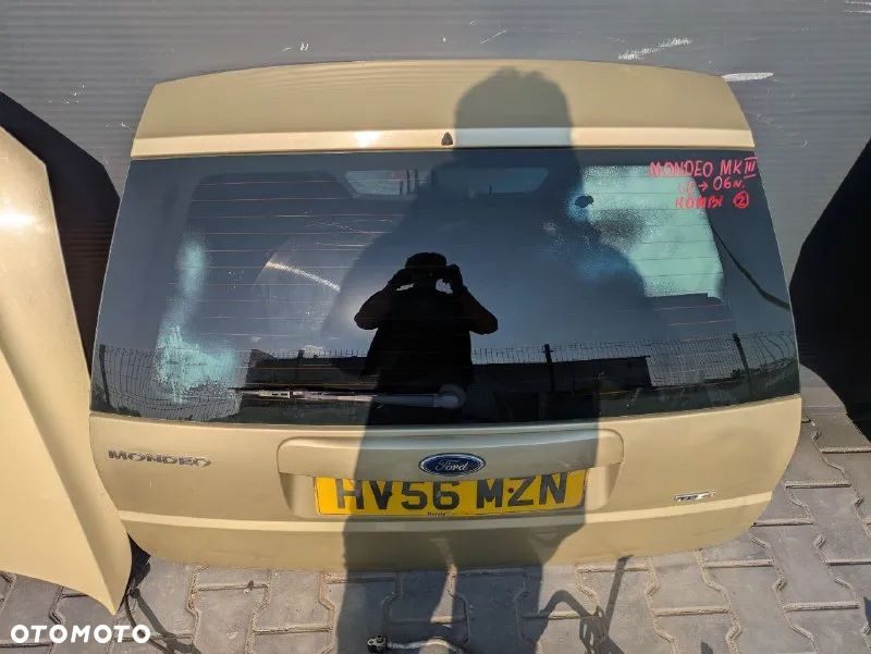 MONDEO MK3 2000-2006r KOMBI MASKA KLAPA DRZWI CHŁODNICA ZDERZAK - 6
