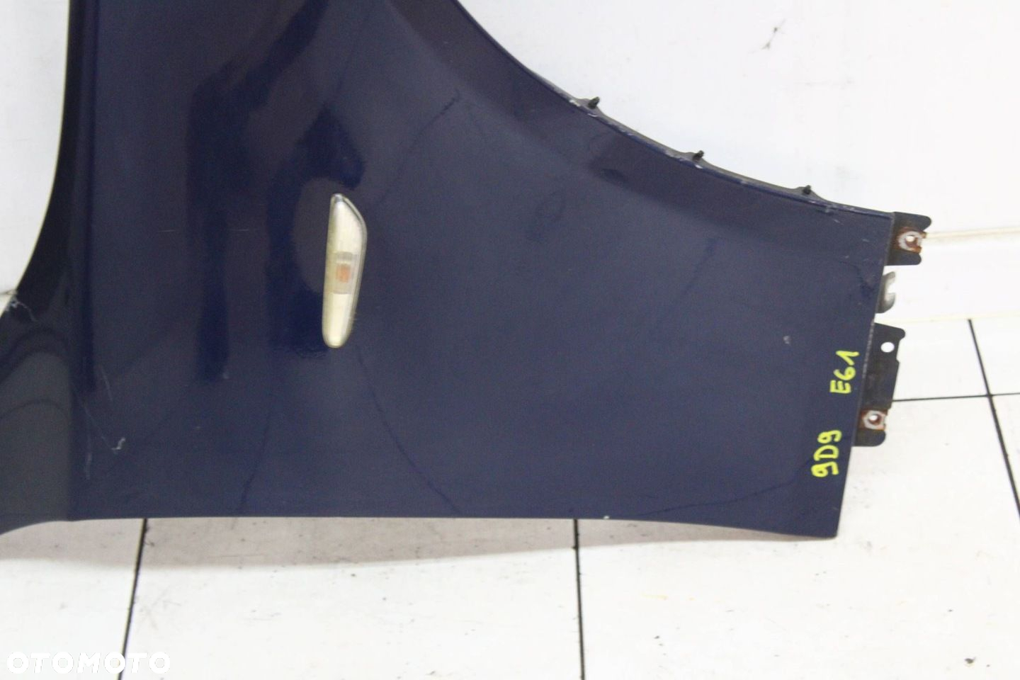 BMW E60 E61 03R- BŁOTNIK PRAWY PRZÓD PRZEDNI A76 - 5