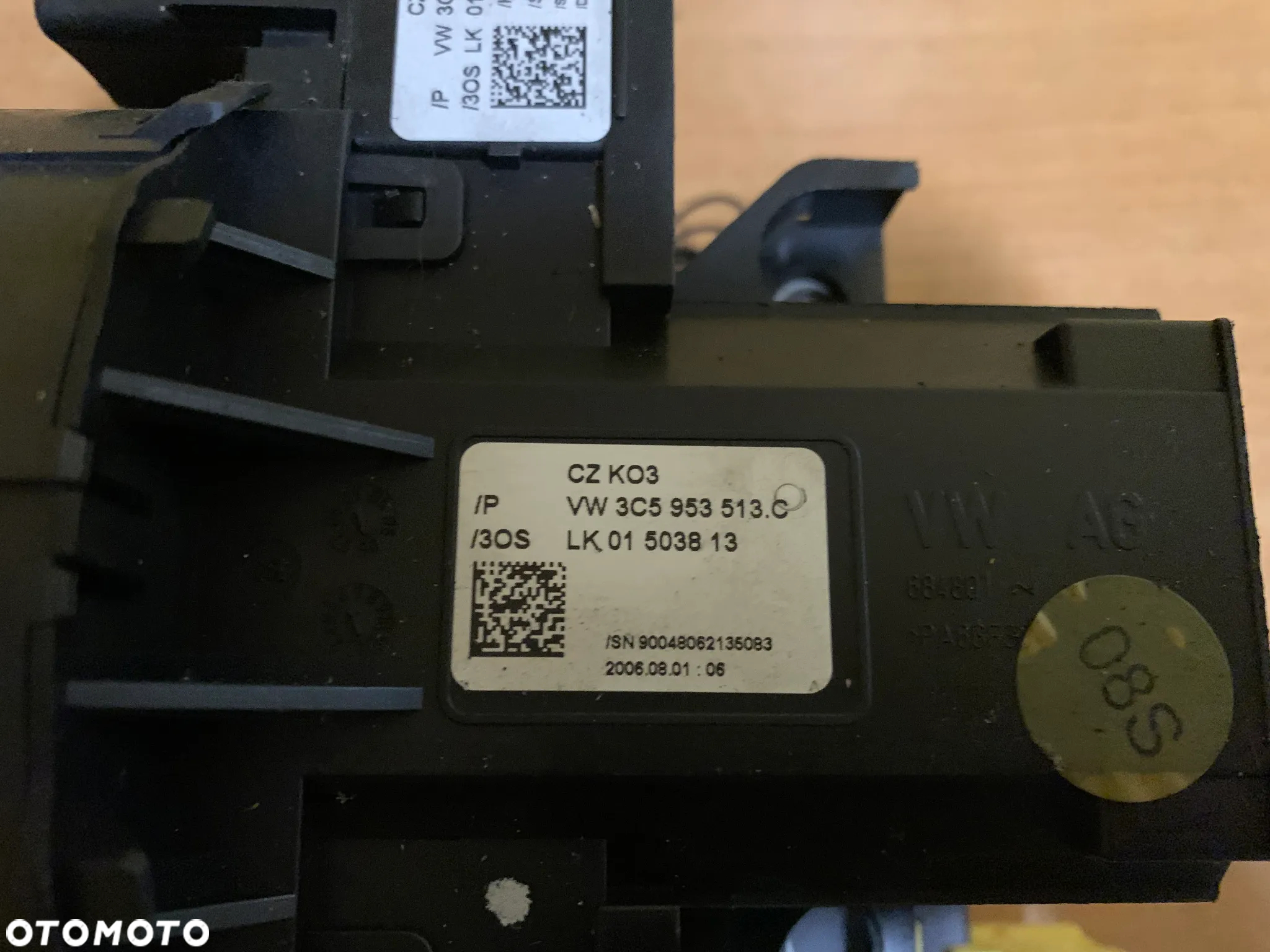 VOLKSWAGEN PASSAT B6 PRZEŁĄCZNIK MANETKA TEMPOMAT - 4